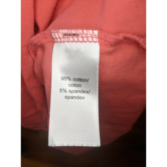 Maurices Coral Pink Basic Adjustable Strap Cami Size S Built in Bra - Picture 4 of 5